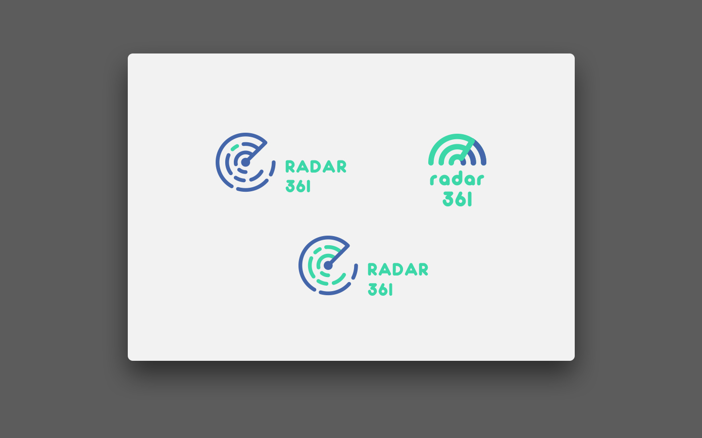 Radar 361 brand system — collateral